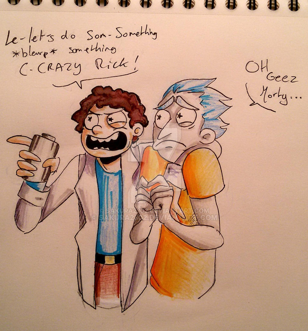 Rick y Morty by Teka230 on DeviantArt