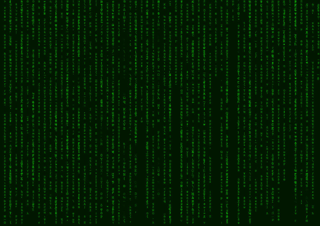 A different matrix code by MaRkiSioS on DeviantArt