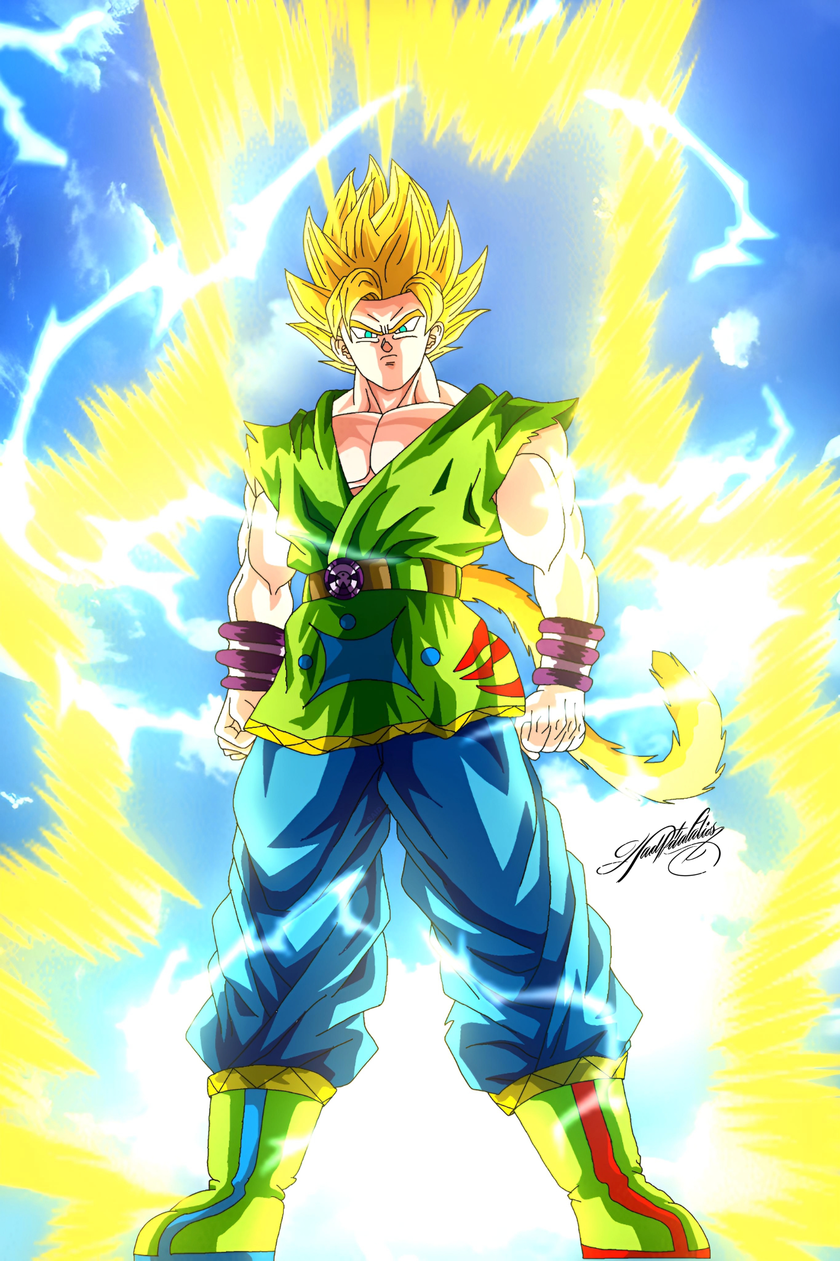 Goku Super Saiyajin Mystic 3 (Dragon Ball AF) by Maxuelzombie on DeviantArt