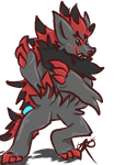 Zoroark by Wyrarollo