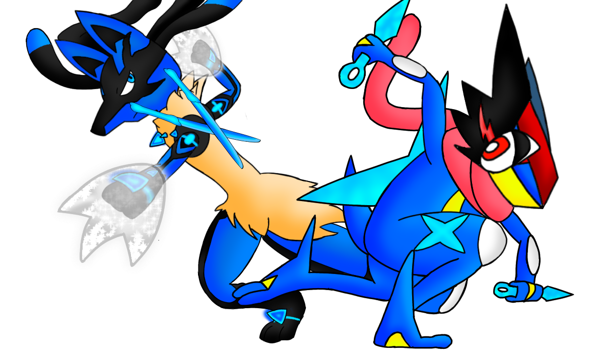 Lucario vs Greninja Alola Pokemon League #fyp #pokemon #pokemon