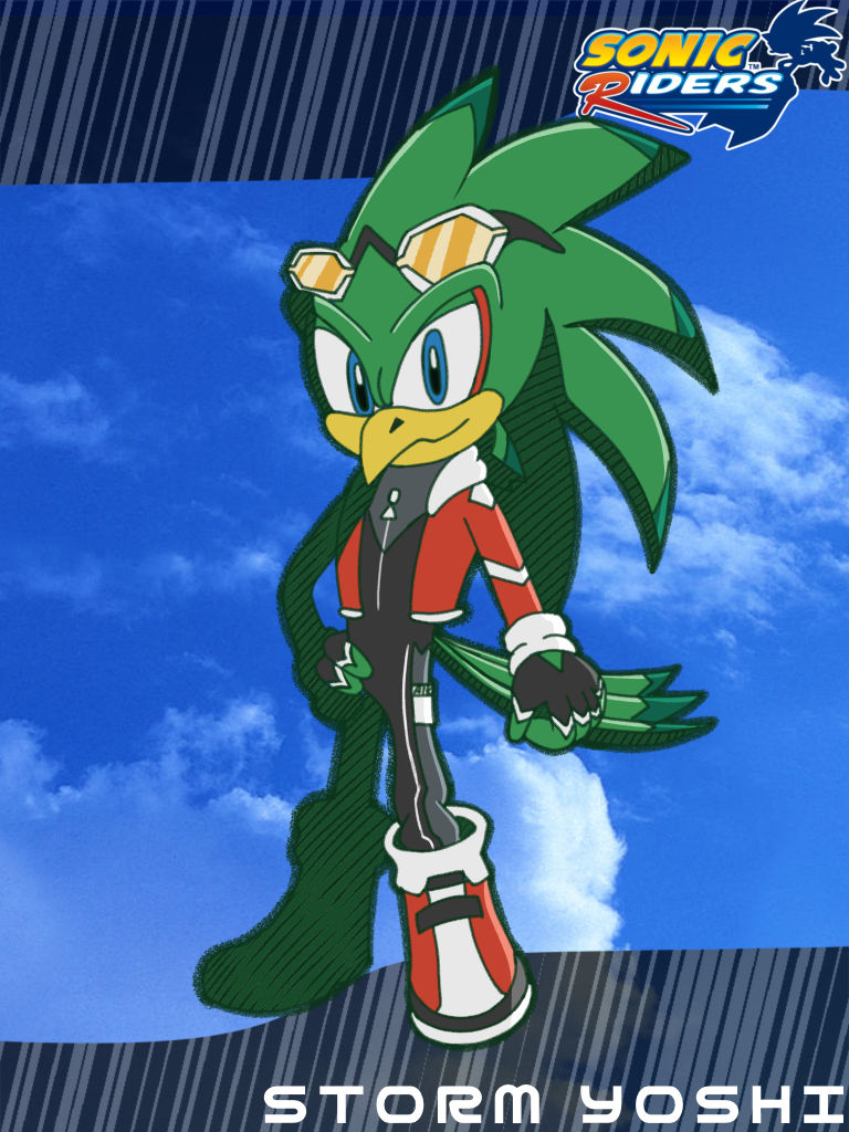 AR Jet The Hawk (Sonic Riders Style) by Oscarthedog868 on DeviantArt