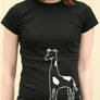 whitetrash giraffe t-shirt.