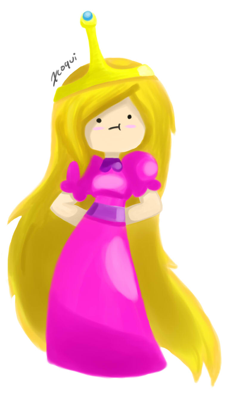 Fionna in princess bubblegum dress