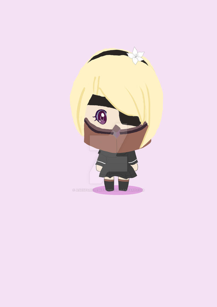 Operator 45O Chibi version by AshSparkleSketches on DeviantArt