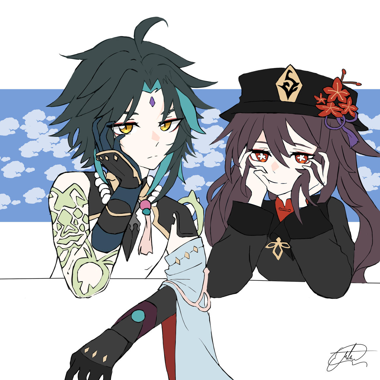 Xiao And Hu Tao By Crisosstomo On DeviantArt xiao-and-hu-tao-by-crisosstomo-on-deviantart