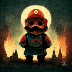 Dark Souls x Mario
