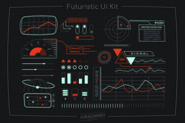 Sci-fi Futuristic Ui Kit