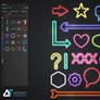 Neon Kit Resources for Affinity Designer