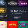 100 Photoshop text effects vol2