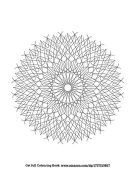 Mandala - Coloring Free Printable