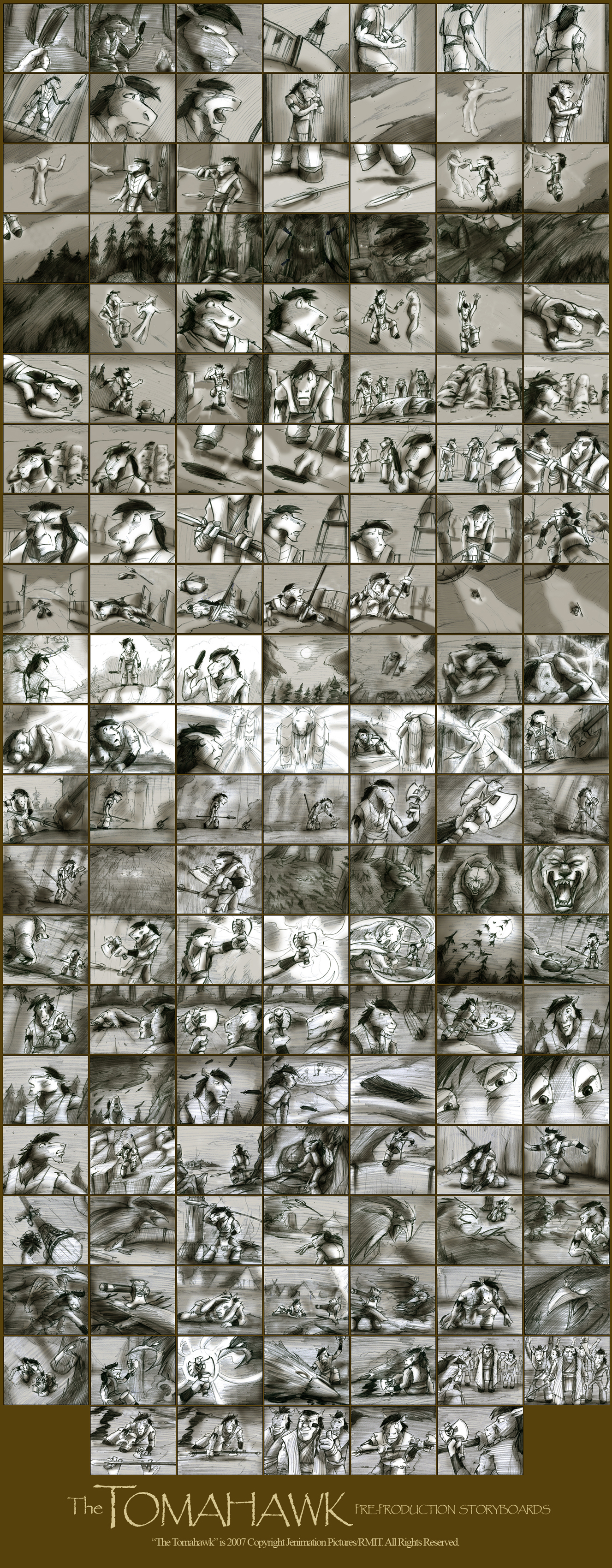 The Tomahawk Storyboards