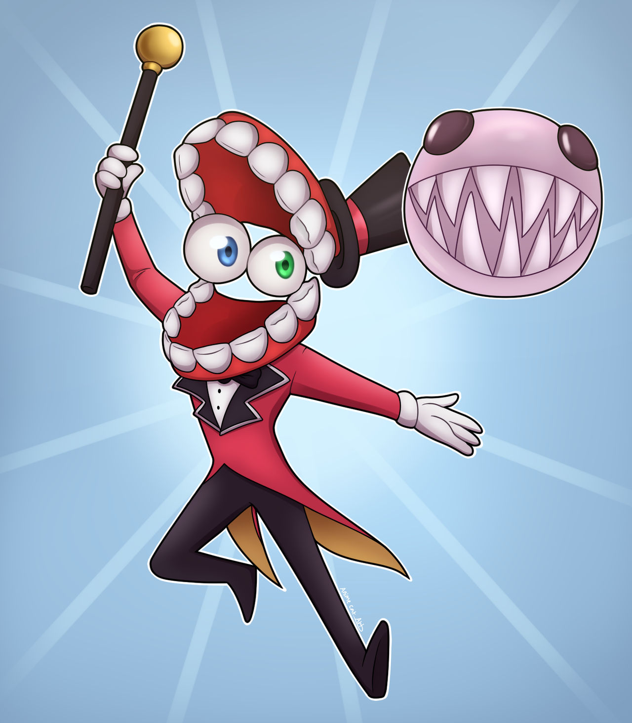 TADC Caine And Bubble By Anime Cat Art On DeviantArt tadc-caine-and-bubble-by-anime-cat-art-on-deviantart