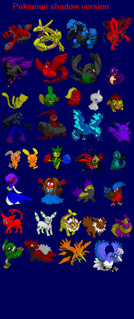 Pokemon Shadow Version by ToraixOfTheStorms on DeviantArt