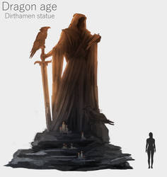 Dragon age - statue 2
