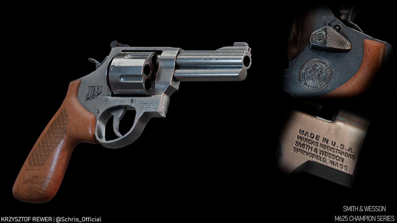 M625 R3evolver Smith and Wesson Revolver M625 by SchrisArt on DeviantArt