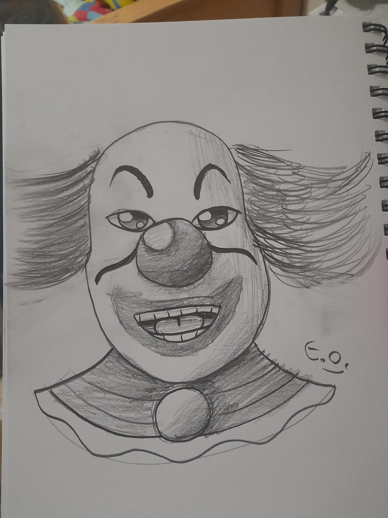 Bazo Drawls My sketch of Bozo by EvyOriginalReturns on DeviantArt