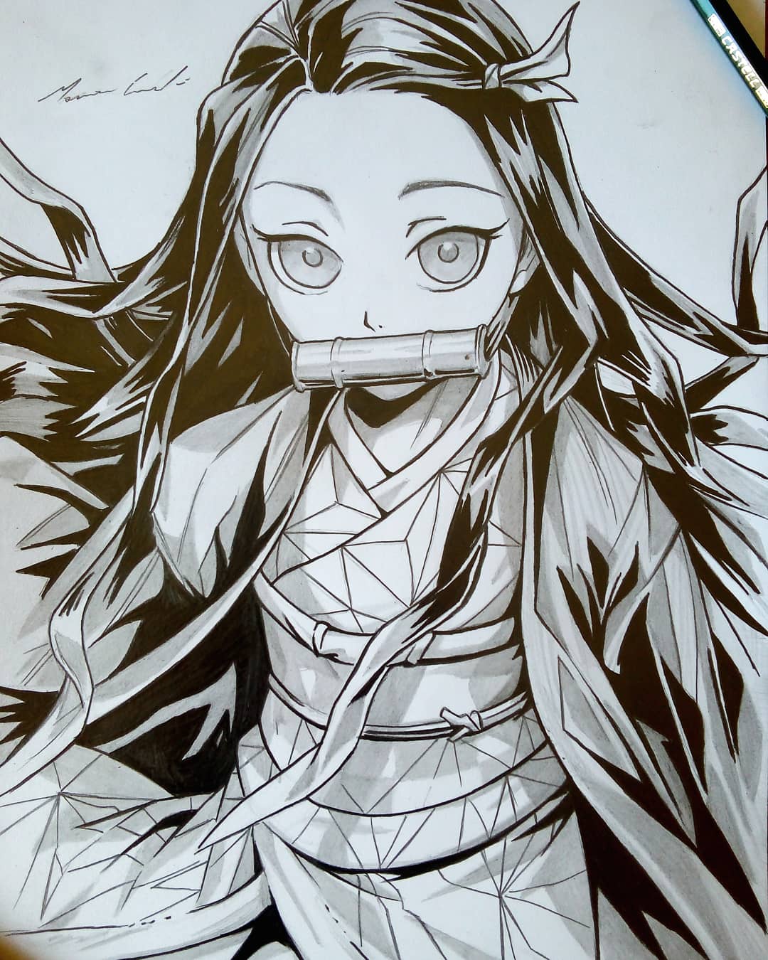 Nezuko By Mauriziopencil On Deviantart Nezuko By Mauriziopencil On Deviantart