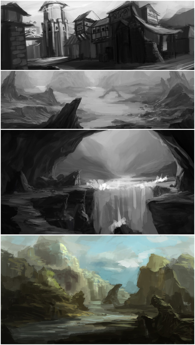 Environment Concepts Thumbnails