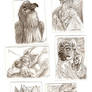 Magic: the Gathering Artist Proof sketches, 4