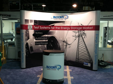 Bloomy Energy Systems booth