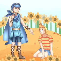 Friends | Fire Emblem and MOTHER 3 Anniversaries! by ness-malta