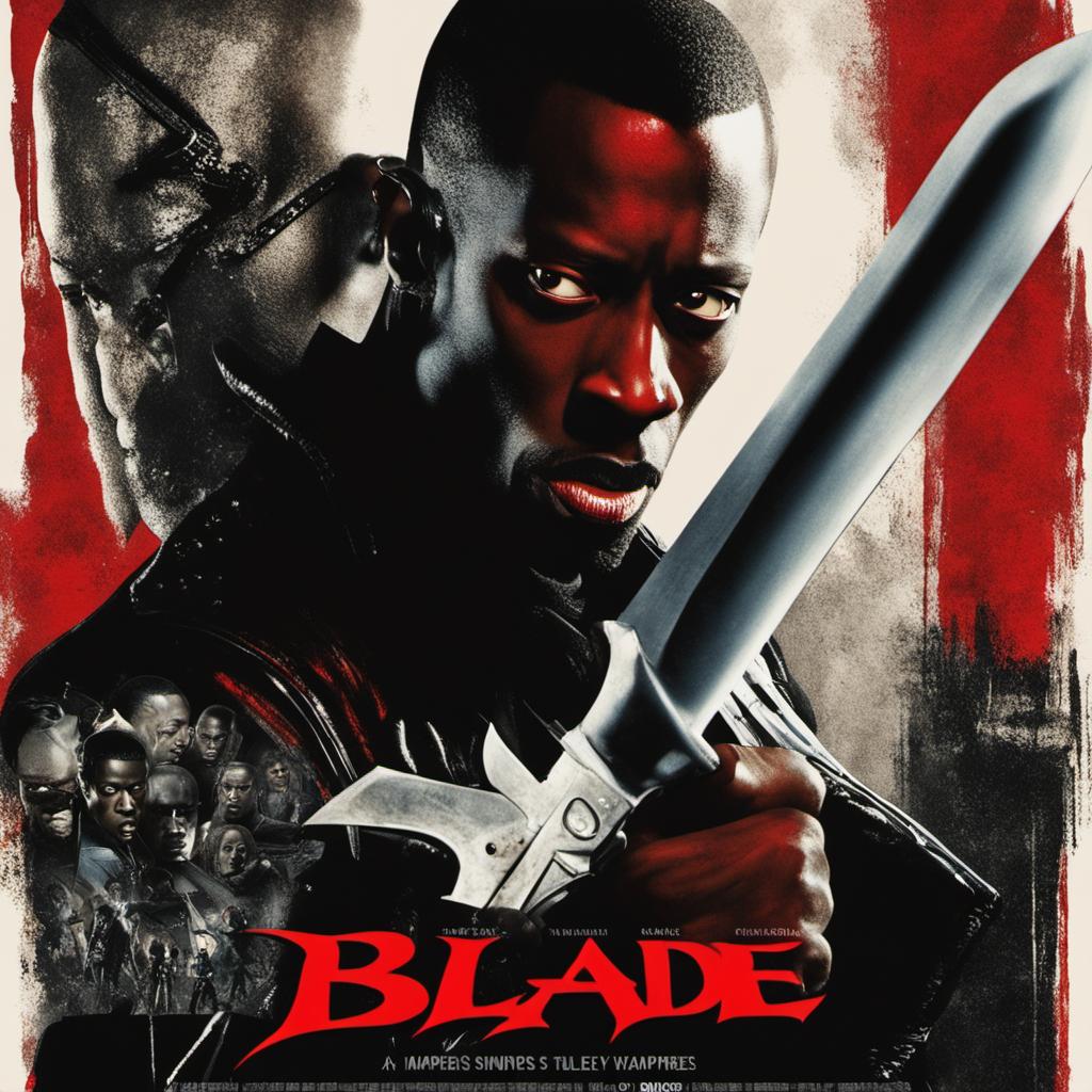 Blade Vampire Vampire Exploding Blade Movie Wesley Snipes Vampire Poster by Leica-Bogdan on DeviantArt