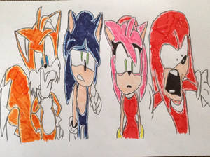 Modern Sonic Characters Reactions to Sonic Boom