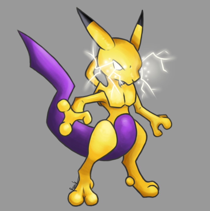 Pikachutwo pokemon Mewtwo contraataca by Jorge5H on DeviantArt