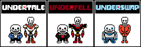 Papyrus and Sans Sprites by spdy4 on DeviantArt