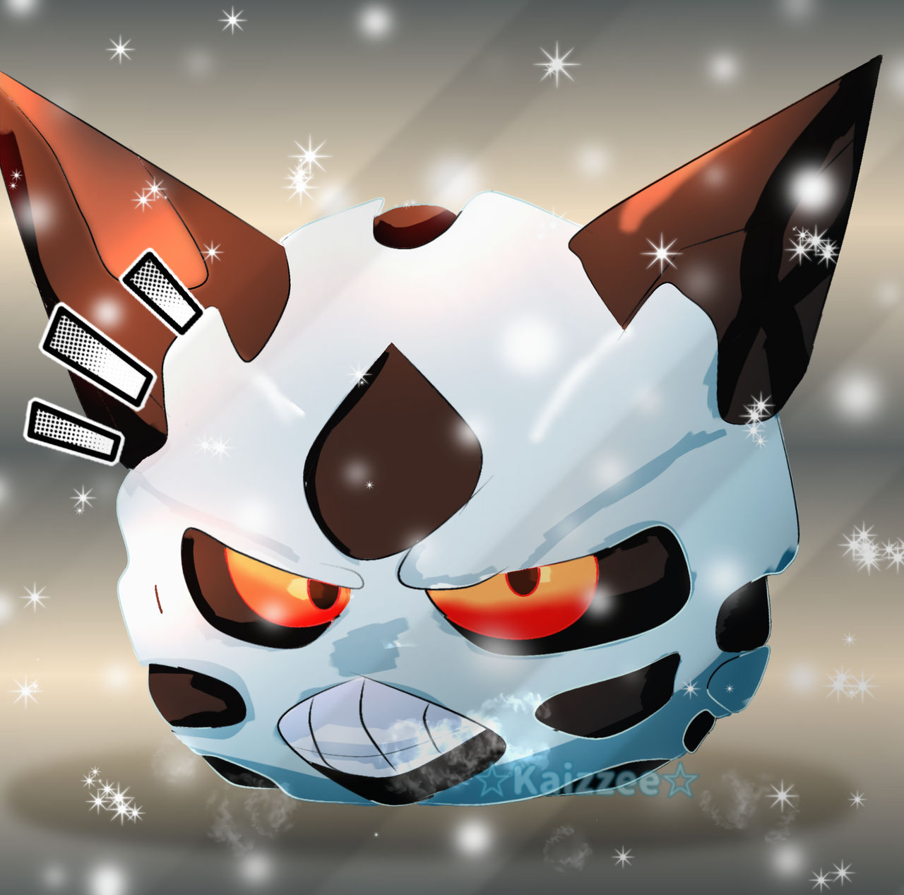 Shiny Glalie by UnkaiLeicrye on DeviantArt