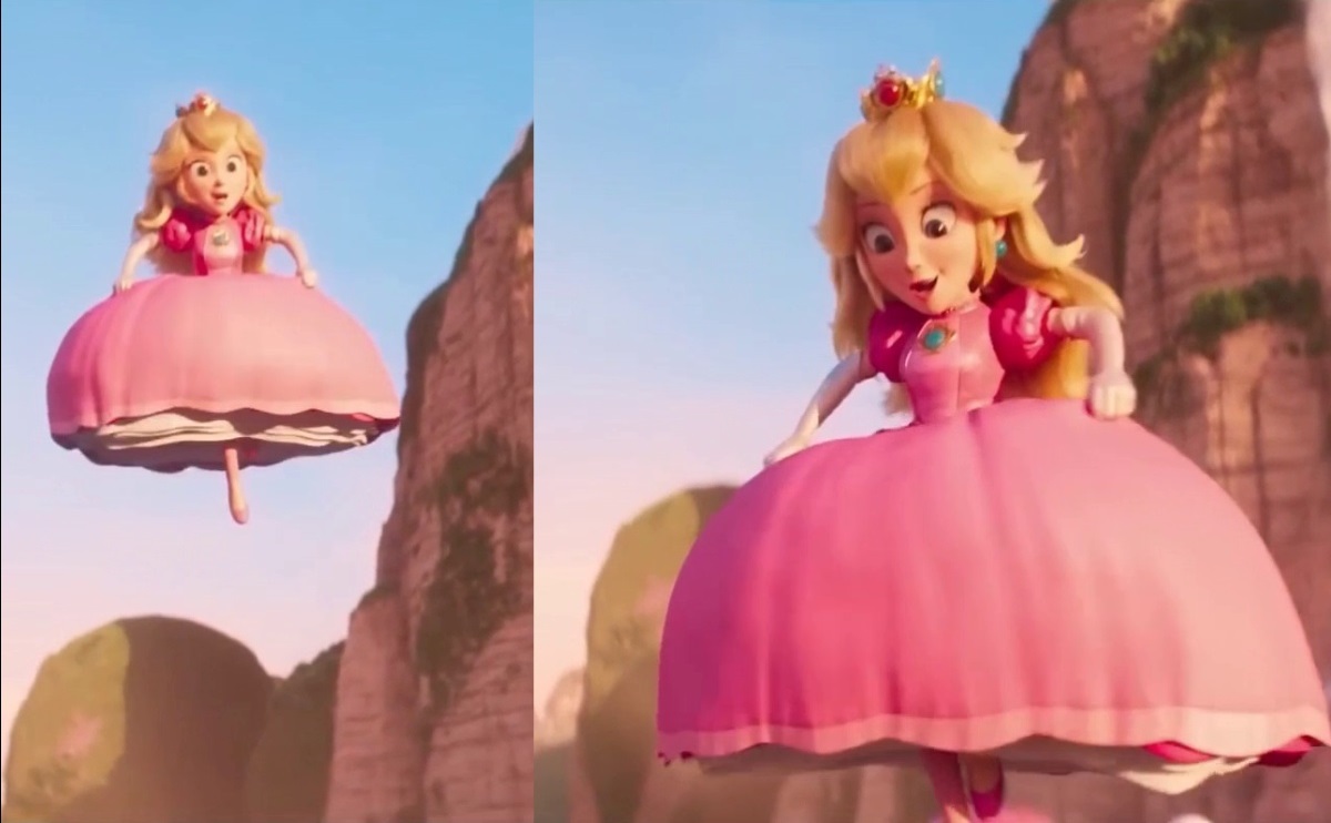Princess 033 Princess Peach - The Super Mario Bros Movie (2023) by bighoopskirts on ...