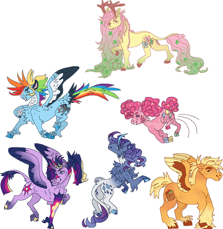 Mlp Restyle MLP Redesigns by Howabricks on DeviantArt