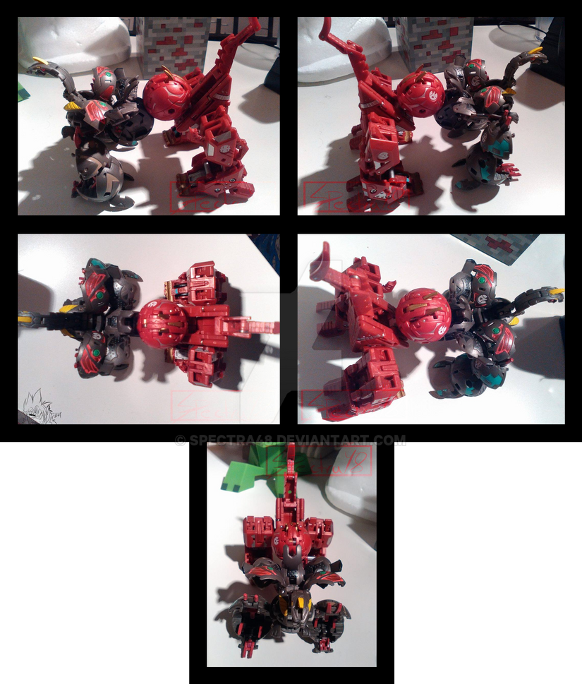 Bakugan maxus top dragonoid toy