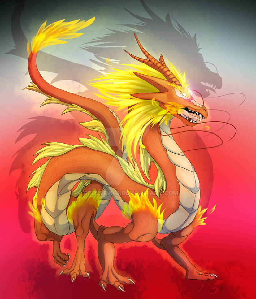 Deviantart Spectra48 L-drago / Art Trade by Spectra48 on DeviantArt