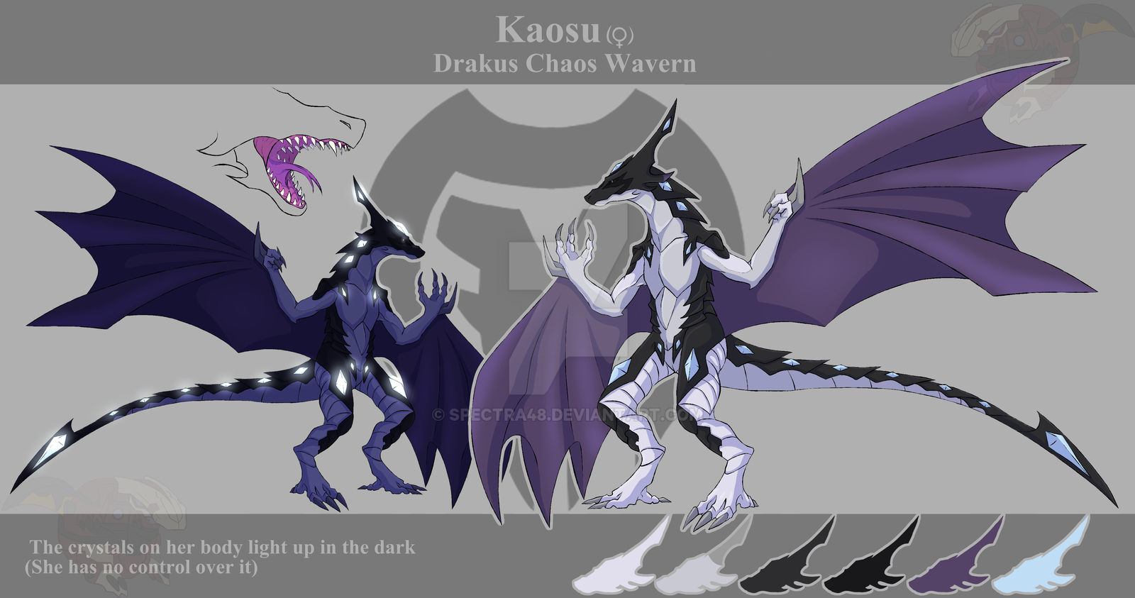 Deviantart Spectra48 Bakugan Oc / Kaosu by Spectra48 on DeviantArt
