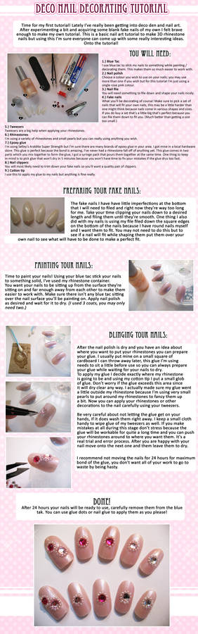 deco nail decorating tutorial