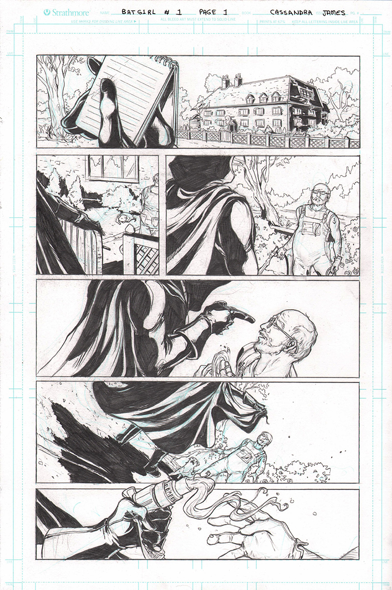 Batgirl page 1