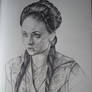 Game of Thrones character sketch book- Sansa Stark