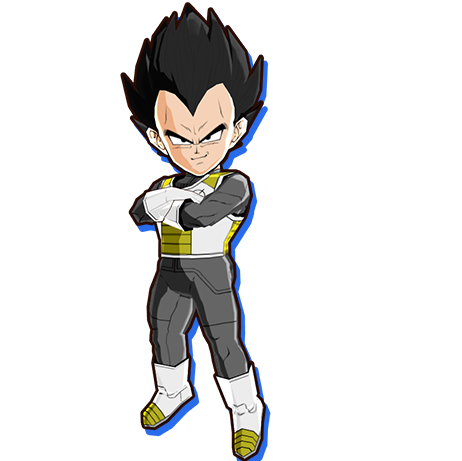 Dragon Ball Chibi Vegeta SSJ1 Ver. 2