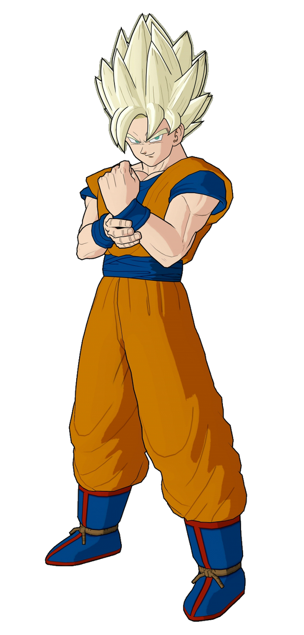 Dragon Ball Z Raging Blast SSJ1 Goku by DragonWinxZ on DeviantArt
