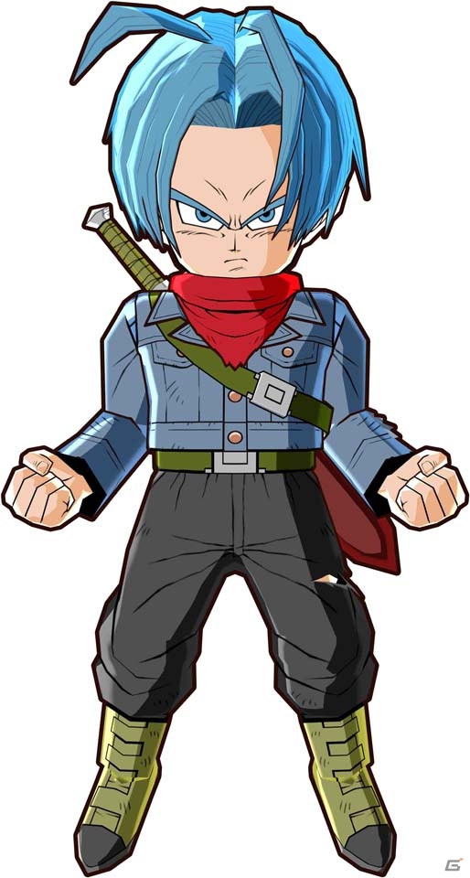 Trunks Chibi (Dragon Ball Z) para colorir by PoccnnIndustriesPT on  DeviantArt