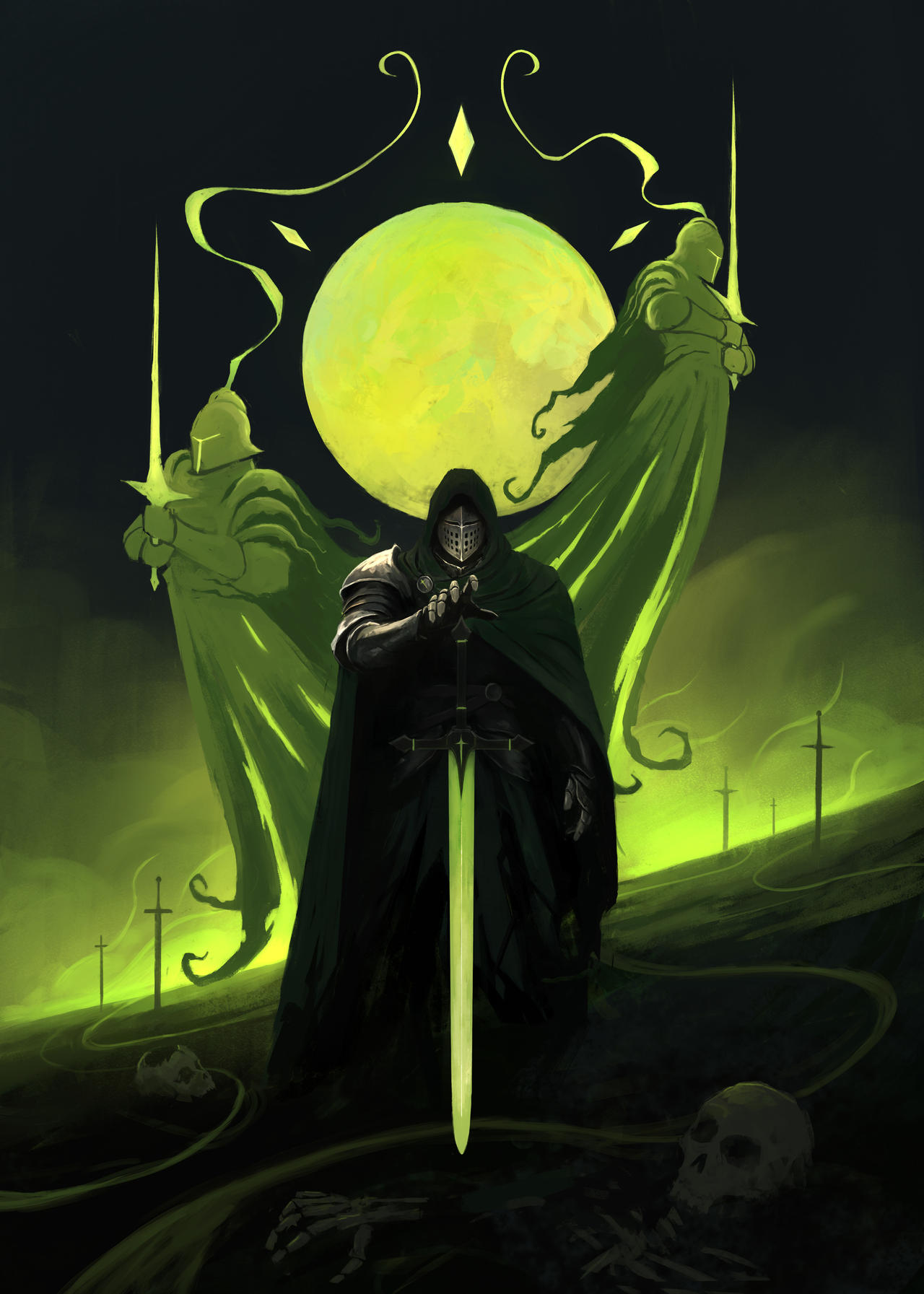 Green knight by Cr4sh4rt on DeviantArt