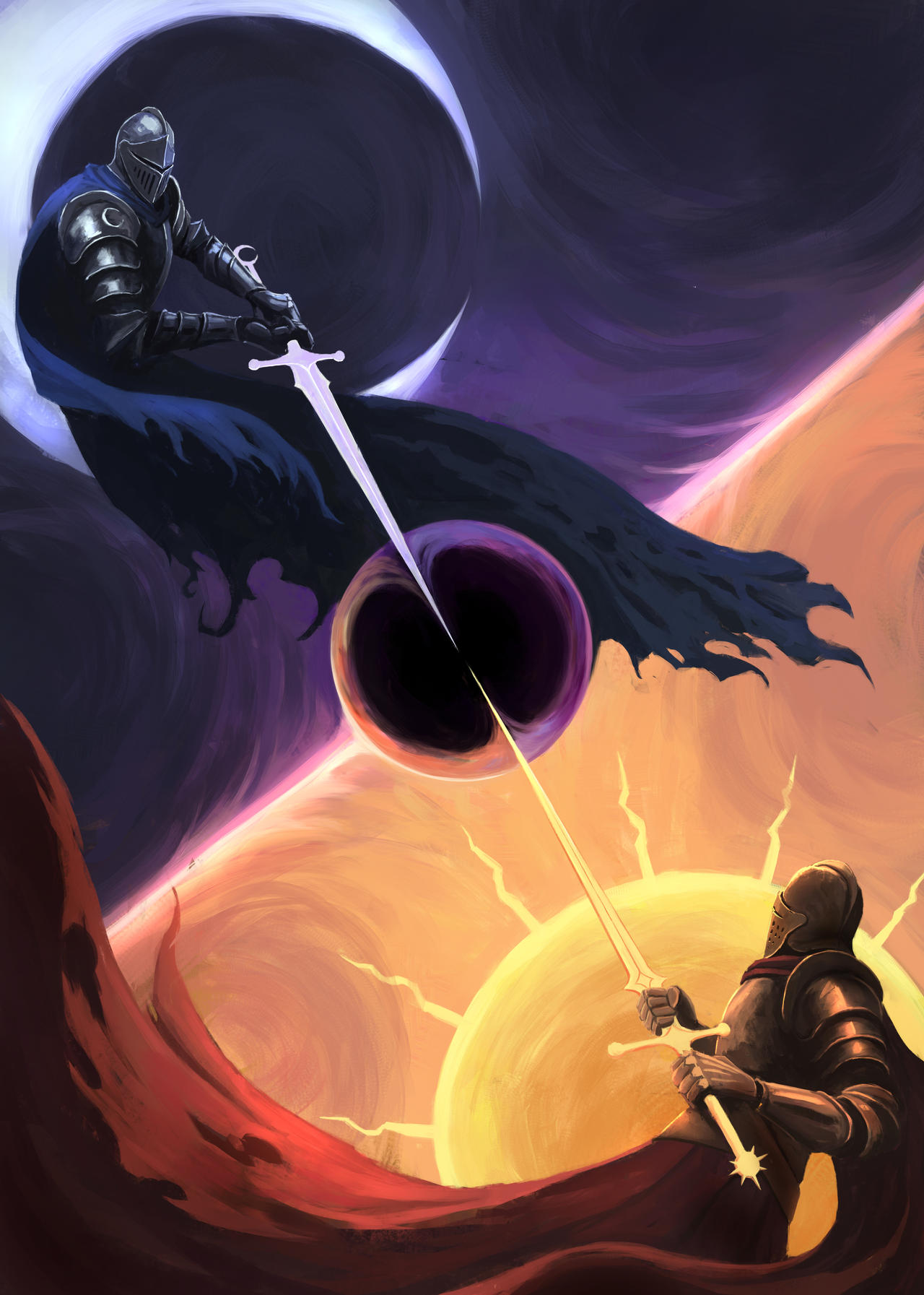 Sun Vs Rukbat Sun vs Moon by Cr4sh4rt on DeviantArt