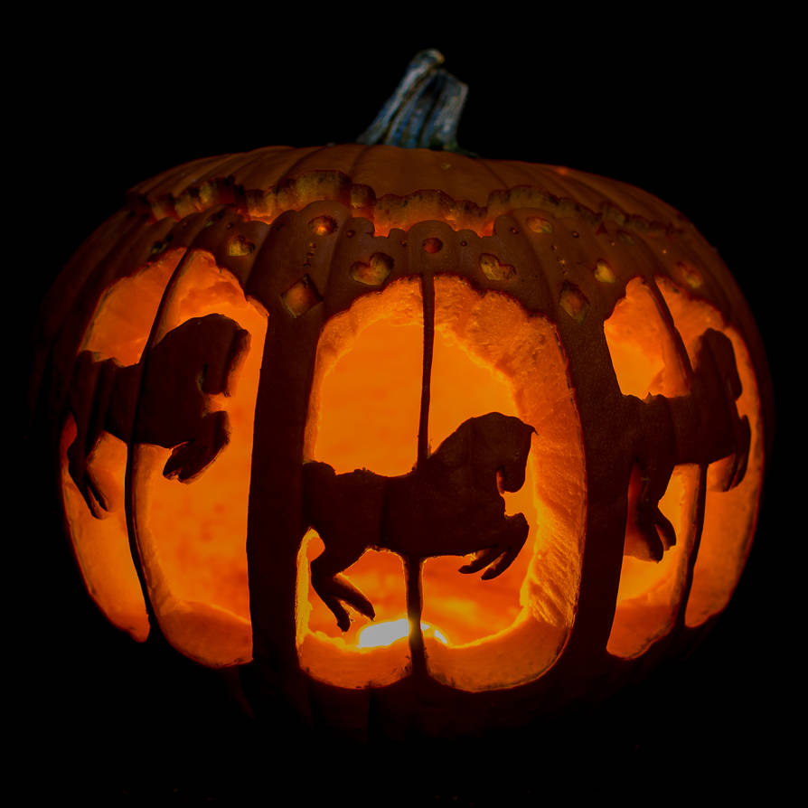 Carousel Pumpkin Carving By RawConcepts On DeviantArt carousel-pumpkin-carving-by-rawconcepts-on-deviantart