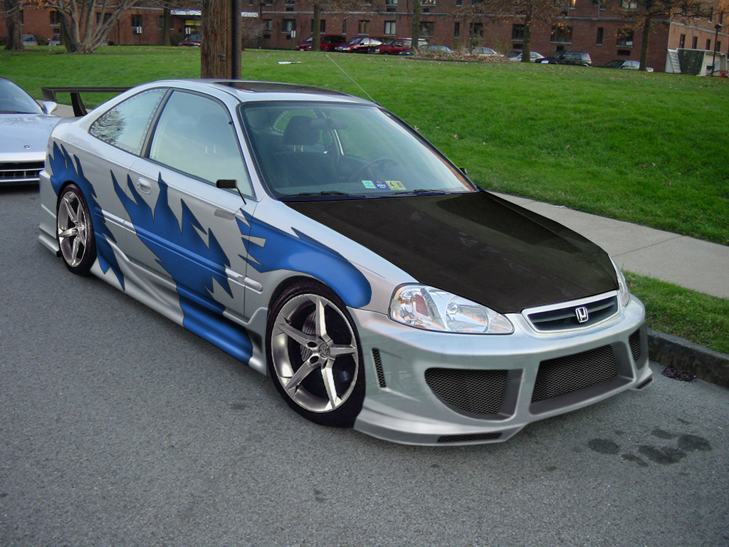 Honda Civic Coupe Vt By Matu07 On Deviantart