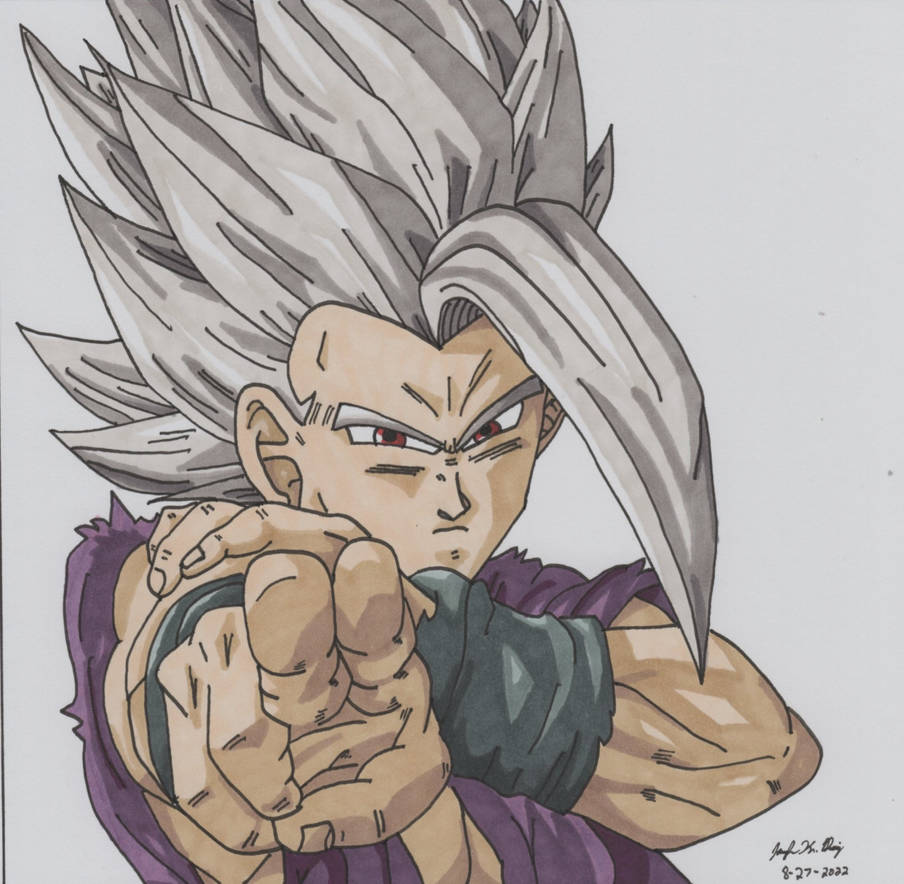 Beast Gohan Reference Beast Gohan by JoeD93 by GiJoePSX on DeviantArt