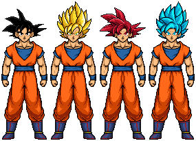 Dragon Ball Z: Goku Evolution by JophielS on DeviantArt