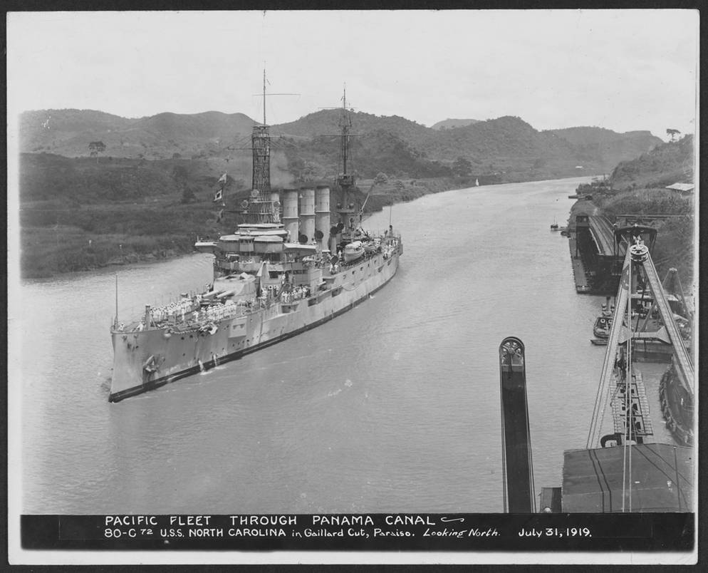 USS North Carolina (ACR12), 1919 by RealWorldOfWarships on DeviantArt