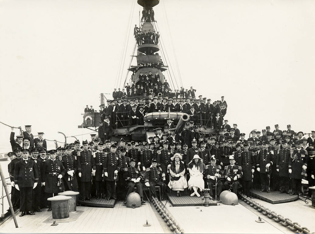 Queen Wilhelmina on the cruiser HNLMS Java by RealWorldOfWarships on ...